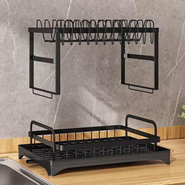 Anti-Rust 2 Layer Plate Rack - Image 3