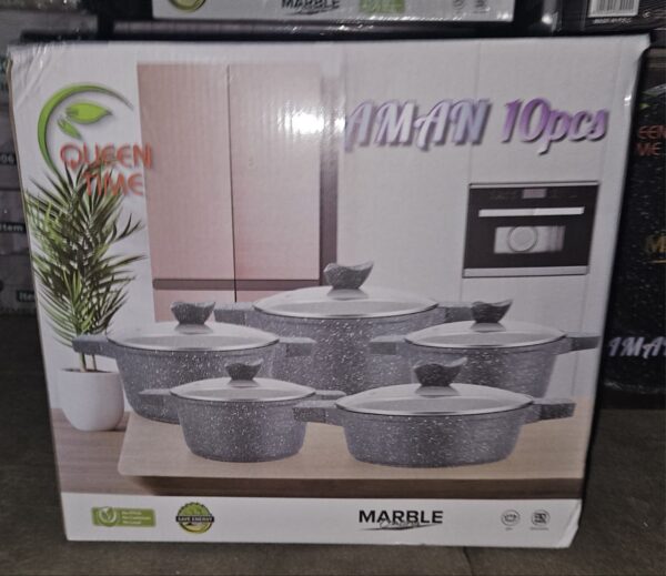 Queen Time Granite Marble Pot (AMAN)
