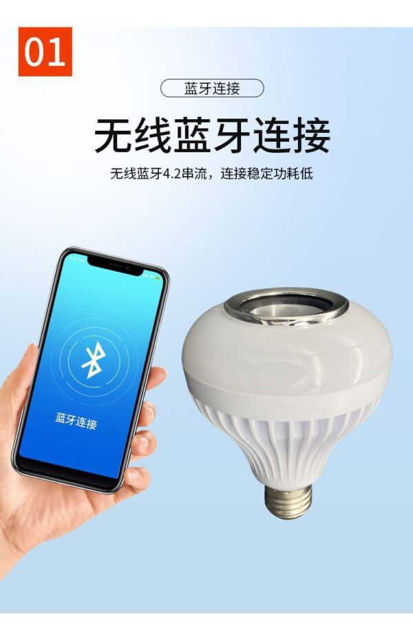Bluetooth Music Bulb - Image 2